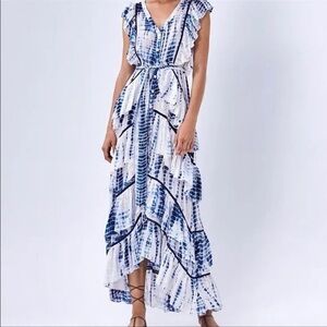 Alexis Loordes Tiered Maxi Dress